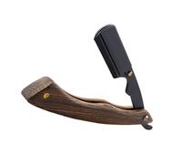 VALICLUD Support De Rasoir Pour Sourcils Rasoir Pliable Coupe-Barbe Tondeuse À Barbe Rasoir Portable Outil De Coupe De Barbe Support De Rasoir Rasoir Manuel En Bois