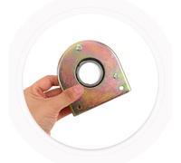 VALICLUD Support de Roulement en Fer 2 Pcs pour Serrage Palier à Rouleaux Coulissants Cornière Kit de Carter de Poulie pour Système de Ventilation Agricole Montage Rapide et Solide