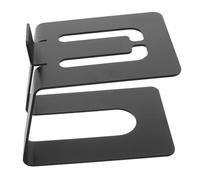 VALICLUD Support D'enceintes De Bureau Compatibles Monitoring, Pieds D'enceinte en Métal Robuste, Design Incliné Antidérapant pour Amplificateurs Audio, pour Home Studio Et Bureau, Lot De 2 Pièces