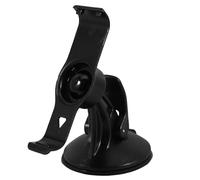 VALICLUD Support GPS Voiture à Ventouse Rotatif 360 Degrés, Noir | Plastique, Rotule Orientable, Clip Arrière Réglable, pour Pare-brise et Tableau de Bord