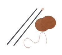 VALICLUD Support main pour peintre 82,5 CM en bois et métal - Bâton de stabilisation pour artistes professionnels, conçu pour l'équilibre et le confort lors des œuvres détaillées