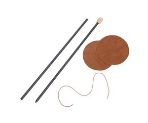 VALICLUD Support main pour peintre 82,5 CM en bois et métal - Bâton de stabilisation pour artistes professionnels, conçu pour l'équilibre et le confort lors des œuvres détaillées