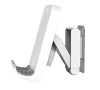 VALICLUD Support Mural Pliable pour Téléphone Portable et Tablette Adhésif Puissant sans Perçage Antidérapant Blanc pour Films et Étude Montage Facile sur Différents Types de Murs