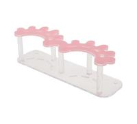 VALICLUD Support Pour Pinces à Cils Acrylique Avec Emplacements Organisateur De Rangement Pour Extensions De Cils Pour Salons De Beauté Et Maison