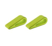 VALICLUD Support Surélevé Vert pour Ordinateur Portable Radiateur Mini Ventilé, Antidérapant en Plastique et Silicone, pour Travailler sur Ordinateur Portable, Pack de 2 Pièces