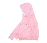 VALICLUD Sweat à Capuche pour Chat et Lapin, Pull à Capuche avec Poche pour Animaux, Polyester, Rose, Taille L, pour Promenades d'hiver, Unisexe Homme et Femme
