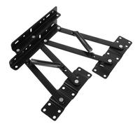 VALICLUD Table Basse Charnière Relevable et Mécanisme Hydraulique, Support Pliable Surface Ajustable pour Meubles Multifonctionnels et Rangement