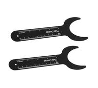 VALICLUD Tableau à Fond Noir pour Photographie Intra-orale Dentaire, 2pcs en Magnalium Résistant à Haute Température, pour Imagerie Orthodontique et Détails Précis des Dents