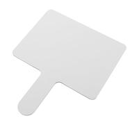 VALICLUD Tableau de Réponse Rapide Effaçable Blanc Coins Arrondis en Papier, Portable et Sécurisé pour Classe Interactive et Présentation