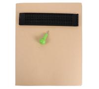 VALICLUD Tableau D'écriture Braille en Plastique 4 Lignes 28 Cases avec Stylo pour Apprentissage Précis et Fiable en Classe ou Étude à Domicile