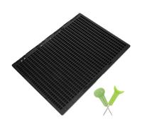 VALICLUD Tablette Braille Portable 27 Lignes 30 Cellules en Plastique avec Stylet, Grosse Capacité, Écriture Stable pour Apprentissage et Bibliothèques Publiques