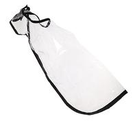 VALICLUD Tablier de Lavage de Cheveux Ajustable PU Outil de Beauté Capillaire pour Traitements et Shampooings Cape de Salon Imperméable et Respirante pour Hommes et Femmes