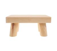 VALICLUD Tabouret Bois Garçon Fille Stable et Portable Marchepied Léger avec Surface Antidérapante Tabouret Pratique pour Salle de Bain Cuisine et Chambre des Garçons et Filles