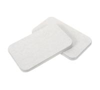 VALICLUD Tampon De Savonnette en Diatomite Antidérapant 2 Pièces Gris Absorbeur d'eau Rapide Écologique pour Salle De Bain Porte-savonnette Pratique