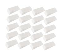 VALICLUD Tampons De Coloration Des Ongles Triangulaires 20 Pièces Taille Moyenne Solide Pour Manucure Diy à Domicile Et Salon