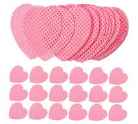 VALICLUD Tampons Dissolvants Pour Vernis à Ongles En Coton 200 Pièces Format Cœur Super Absorbants Pour Ongles En Gel Et Acrylique Usage Professionnel Boîte De Rangement Voyage