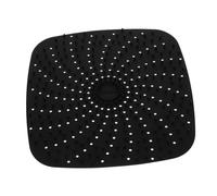 VALICLUD Tapis de Cuisson Silicone Perforé Réutilisable pour Friteuse à Air Antiadhésif et Résistant Accessoire Pratique pour Cuisson Saine et Uniforme