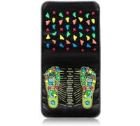 VALICLUD Tapis de Massage des Pieds Rectangulaire 1 Pièce Pierres Naturelles Stimulation Plantaire pour Soulagement des Douleurs et Détente à Domicile Appareil de Soin du Corps