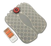 VALICLUD Tapis de Massage Électrique pour Appareil Antistress avec Télécommande Mat Relaxation pour Hommes et Femmes Techniques de Massage Simulées Ajustables Design et Sûr