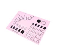 VALICLUD Tapis de Nail Art en Silicone Tapis à Ongles en Acrylique 1 Pièce Imperméable Pratique pour Débutants pour Manucure à Domicile