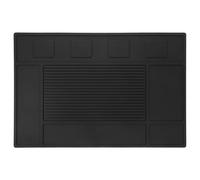 VALICLUD Tapis de Rangement Magnétique pour Barbier, Tapis de Rangement pour Outils de Barbier, Coussinet en Silicone pour Outils de Coupe