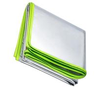 VALICLUD Tapis Ignifuge en Fibre de Verre 50X50 CM Coussin Isolant Thermique pour Barbecue Couverture Ignifugée Pliable Cuisine Camping et Extérieur