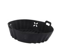 VALICLUD Tapis Silicone Réutilisable pour Friteuse sans Antiadhésif et Pratique Coussin de Cuisson Compatible Air Fryer pour Poulet et Burgers Accessoire de Cuisson et Facile à Nettoyer