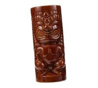 VALICLUD Tasse à Cocktail Céramique Style Tiki pour Boissons Mixtes Bières et Jus Surface Lisse sans Bavure Usage Domestique et Bar