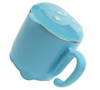 VALICLUD Tasse Acier Inoxydable avec Poignée Plastique Double Paroi Isolante Antibrûlure Étanche avec Joint Silicone pour Lait et Boissons Cadeau Pratique pour Tout Petits