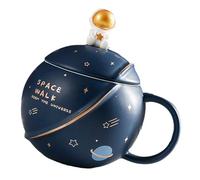 VALICLUD Tasse en Céramique Astronautes Forme Planète, Multifonctionnelle, Couleur Bleue, Maison Bureau, Design Créatif et Élégant Plusieurs styles