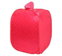 VALICLUD Tente de Sauna Portable Pliable Rouge pour Usage Personnel Cabine Vapeur Complète en Matériau Épais Sauna Vapeur Rapide et Compacte pour Relaxation à Domicile