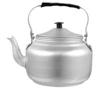 VALICLUD Théière Aluminium 800 Ml Couvercle, Bouilloire pour Randonnée et Camping, Pichet à Thé Polyvalent pour Maison et Restaurant