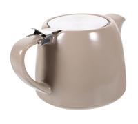 VALICLUD Théière Céramique avec Infuseur Inox pour Infusion Facile de Thé Floral et Petite Théière de Bureau pour Maison et Voyage et Ergonomique