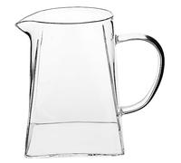 VALICLUD Théière Verre Carrée Transparente pour Maison Bureau Design Élégant Généreuse