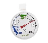VALICLUD Thermomètre de Réfrigérateur Précis avec Ventouse Moniteur de Température Réel Enregistreur Haute Basse Température pour Congélateurs et Chambres Froides