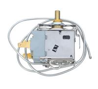VALICLUD Thermostat frigo de remplacement universel à 3 broches, manomètre mécanique de contrôle de température, compatible réfrigérateur et congélateur, pour usage domestique et