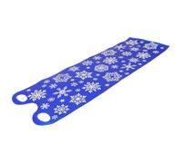 VALICLUD Traîneau à Enrouler pour Neige, 54 Pouces, Souple avec Poignées | PE et Plastique, Format Tapis Pliable, Résistant aux Intempéries, pour Débutants, Familles, Neige et Sable