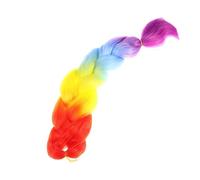 VALICLUD Tresse Queue De Cheval Dégradée De Couleurs Pour Femmes Extension Capillaire Naturelle Postiche Facile à Porter