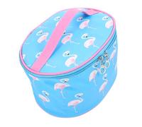 VALICLUD Trousse de Flamingo PU Étanche Organisateur de Voyage Pratique et Durable pour Cosmétiques et Accessoires