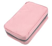 VALICLUD Trousse De Toilette Étanche Trousse De Toilette De Voyage Trousse De Maquillage De Voyage Se Maquiller Contenants De Toilette De Voyage Poche Rose Revêtement De Colle PU Cationique