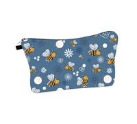 VALICLUD Trousse de Toilette Imprimée Motif Pochette de Voyage Cosmétique Portable Matériau