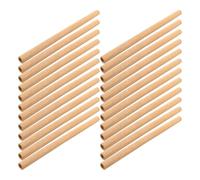 VALICLUD Tube à Abeilles en Bambou Creux 24 Pcs, Tubes de Recharge pour Hôtels à Insectes, Matériau Naturel de Nidification pour Apiculteurs, Accessoires Jardin et Faune Sauvage
