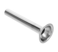 VALICLUD Tube de Farce à Saucisse Acier Inoxydable Entonnoir de Remplissage Compact et Portable pour Appareil à Saucisse Manuelle Accessoire Cuisine Inox Pratique