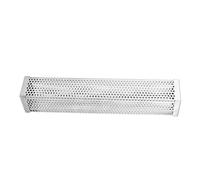 VALICLUD Tube Fumoir à Pellets Carré en Acier Inoxydable 12 Pouces pour Barbecue Accessoires pour Barbecue à Pellets Compatible Électriques Gaz Charbon et Fumage Chaud et Froid