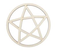 VALICLUD Tuile Décoration Pentacle Ornement Décoration Maison Ornement Rituel Fournitures Sacrifice Signe Pentacle