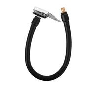 VALICLUD Tuyau de Rallonge pour Pompe Pneu Voiture Embout Rapide Adaptateur Caoutchouc Accessoire Compresseur Air Extension Flexible pour Gonfleur Pneus Voitures et Motos