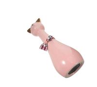 VALICLUD Urne Funéraire pour Cendres de Chat 550 ML Petite Urne Commémorative Rose de Chat Étanche et Résistante Contenant pour Souvenir D’Animaux de Compagnie Coffret Décoratif pour
