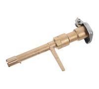 VALICLUD Vanne D'arrosage Rapide en Cuivre 6 Points Mâle, Raccord d'eau de Jardin Enterré pour Pelouse, Sortie d'eau Solide pour Système D'irrigation Extérieur, Kit Complet de Vanne