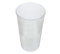 VALICLUD Vase à Fleurs en Acrylique Transparent Rond Grand Modèle Décoratif Incassable pour Intérieur pour Vase