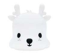 VALICLUD Veilleuse USB en Silicone de Petit Faon, Lampe de Chevet Rechargeable Usb, Décoration Lumineuse Douce pour Chambre D’garçon et Filles, Ambiance Colorée à 7 Couleurs, Veilleuse